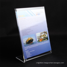 Wholesales Plexiglass Plastic Clear Acrylic Decorative fashion design hot sale acrylic photo frame with magnetic